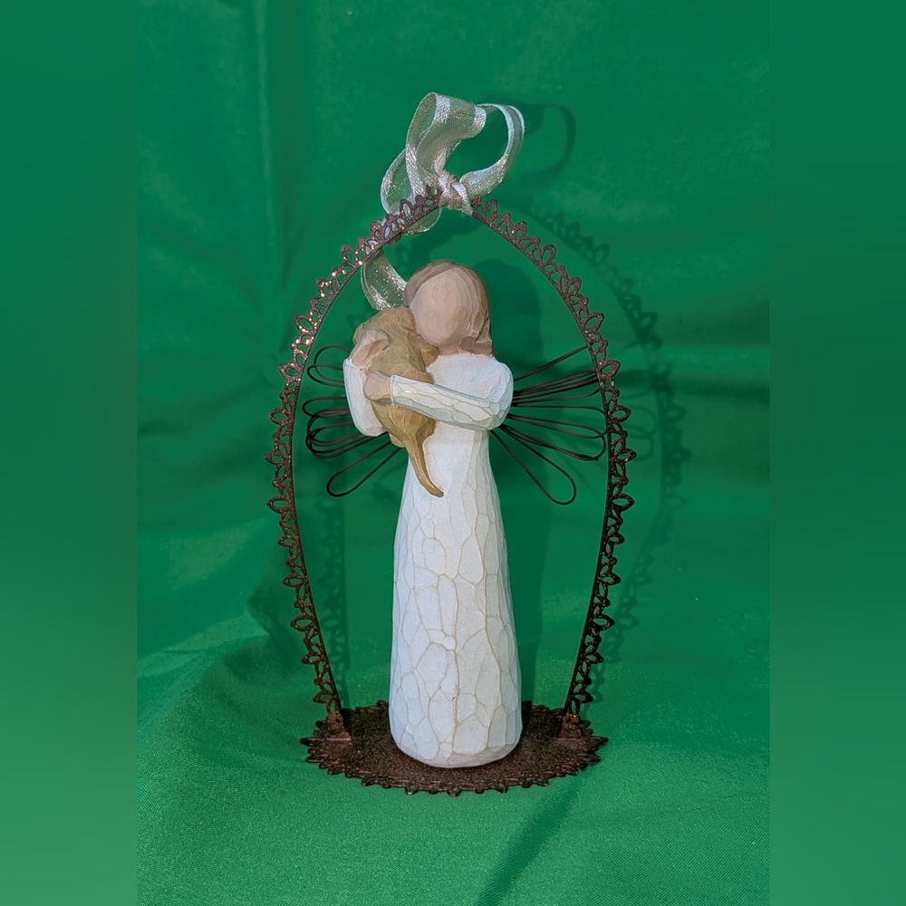 Angel of Friendship Willow Tree Susan Lordi Pet Lovers Comfort. Preowned - Picture 4 of 7